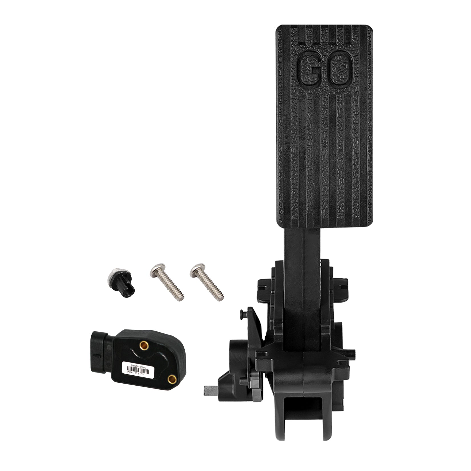 Golf Cart Accelerator Pedal Assembly with Throttle Sensor Kit for Club Car 2010-Up Precedent/Tempo/Onward - Drive-up