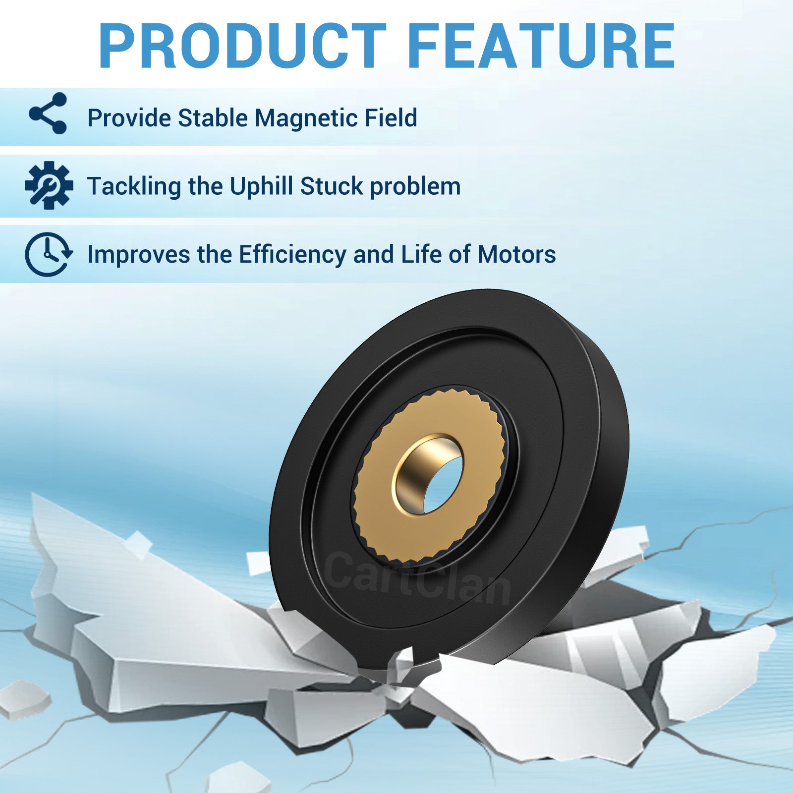 Golf Cart IQ High Speed Magnet Fit for Club Car | Drive up