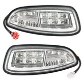 Golf Cart LED Headlights For EZGO RXV 2008-2015 G&E Models, OEM 607439-1, 607438-1 |Drive-up