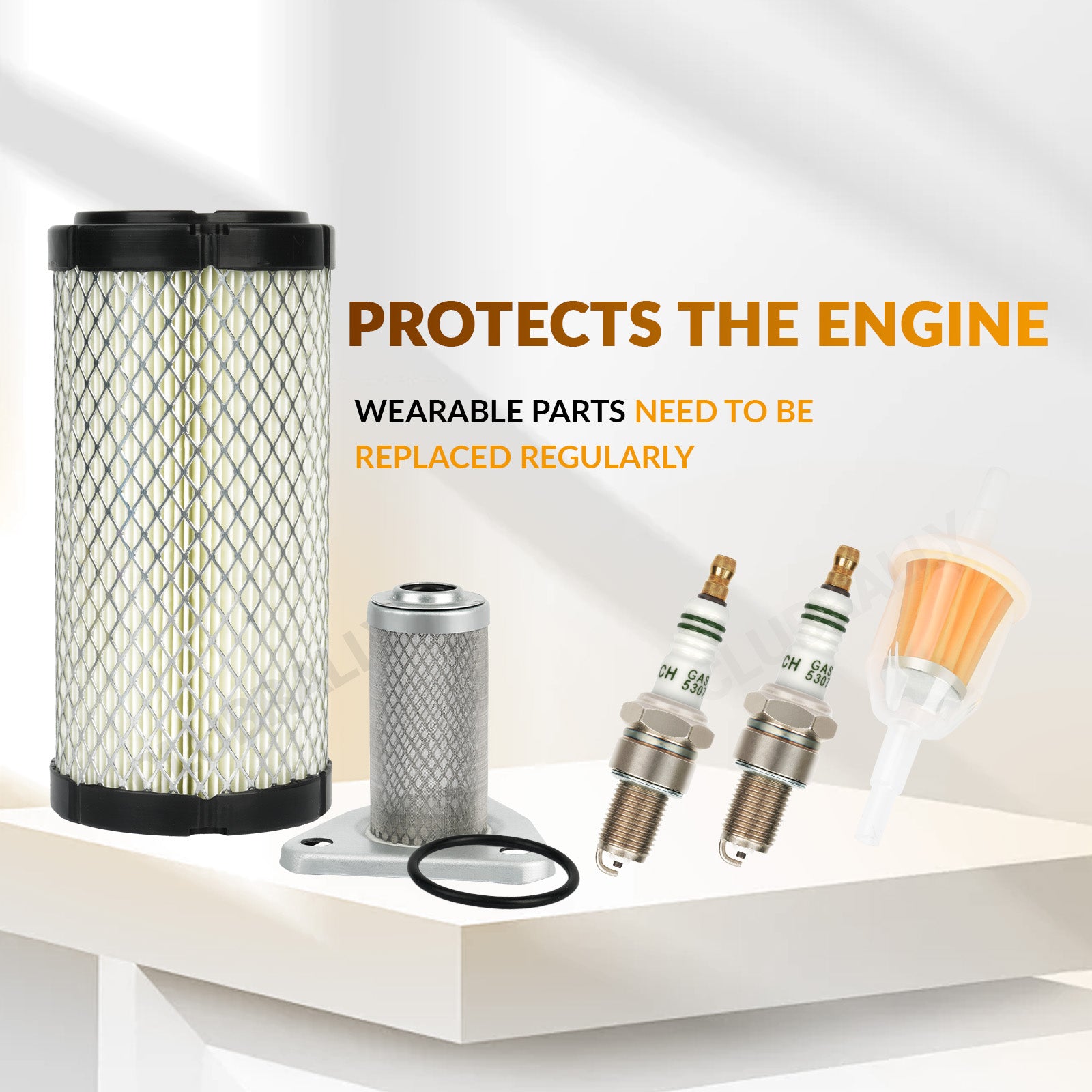 Tune Up Kit with Oil Filter Spark Plug For EZGO TXT/ST 1996-Up | Drive-up