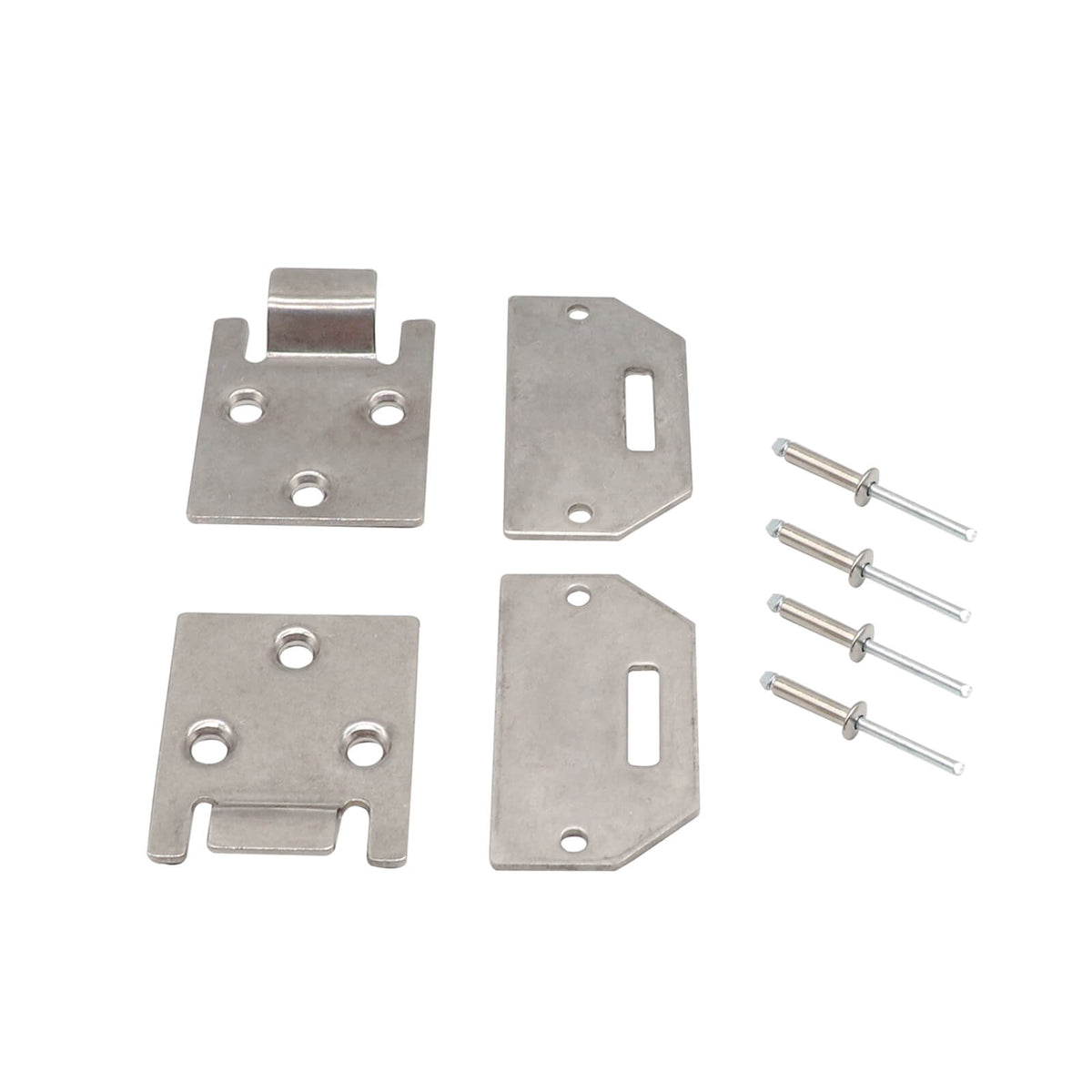 EZGO Seat Hinge & Bottom Plate Kit - 2 Pairs Fits TXT/Medalist 1995+ | Drive-up