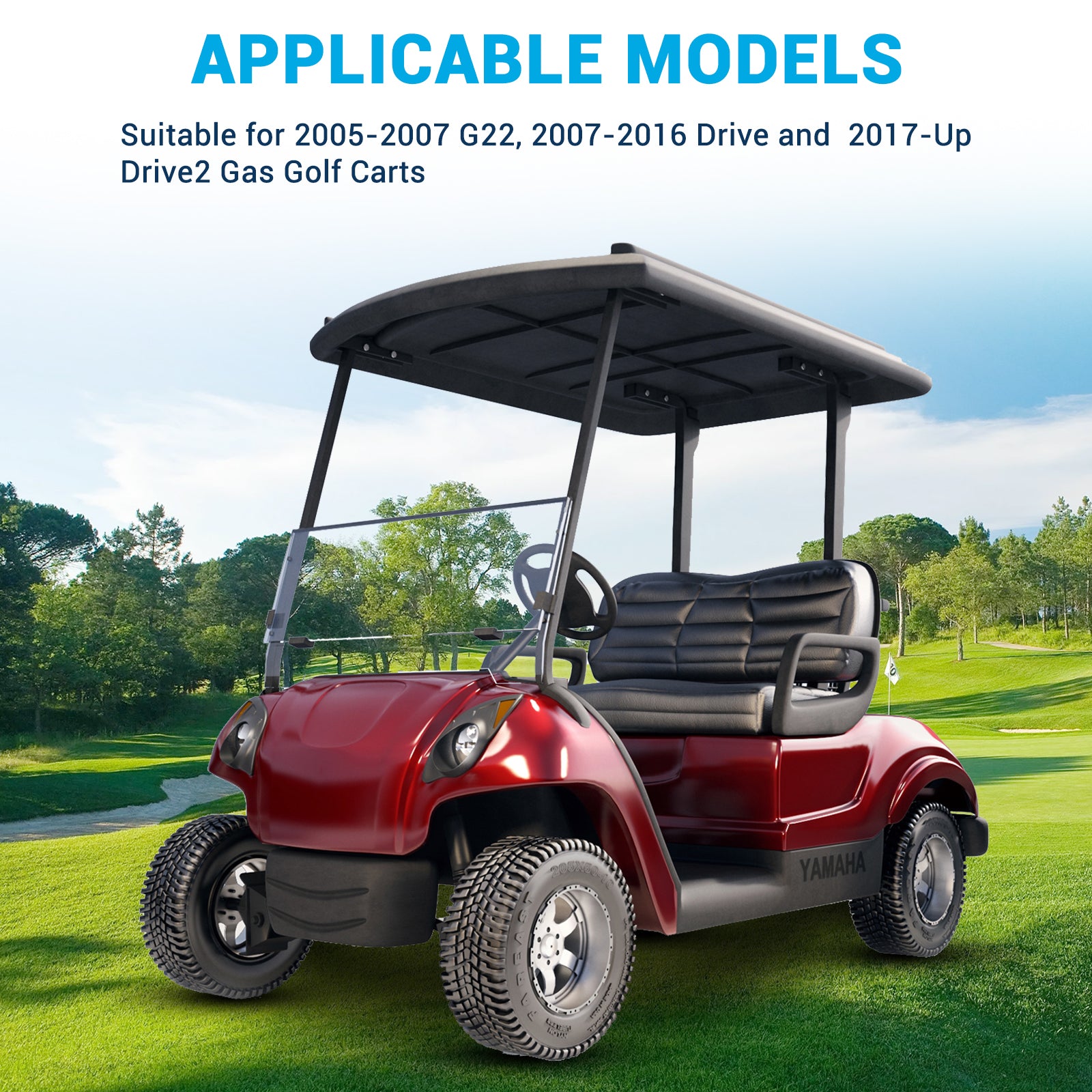 Key Switch Assembly 3 Position On/Off Replacement Ignition Switch for Yamaha | Drive-up