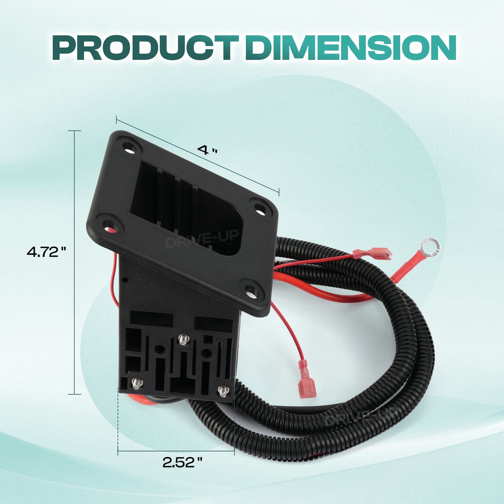 36 Volt EZGO Charger Receptacle