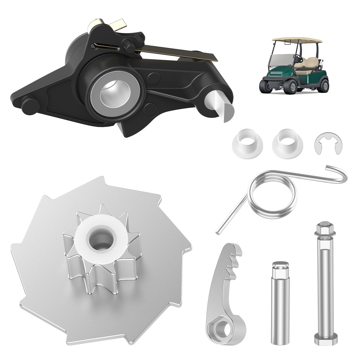 Park Brake Release and Parking Gear Repair Kit for Club Car| Drive up