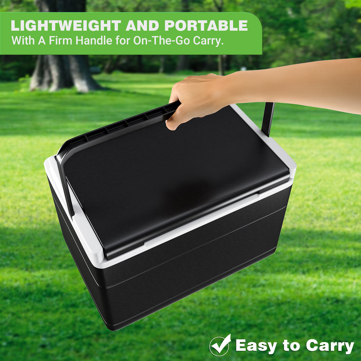 Golf Cart Cooler with Mounting Kit for Club Car