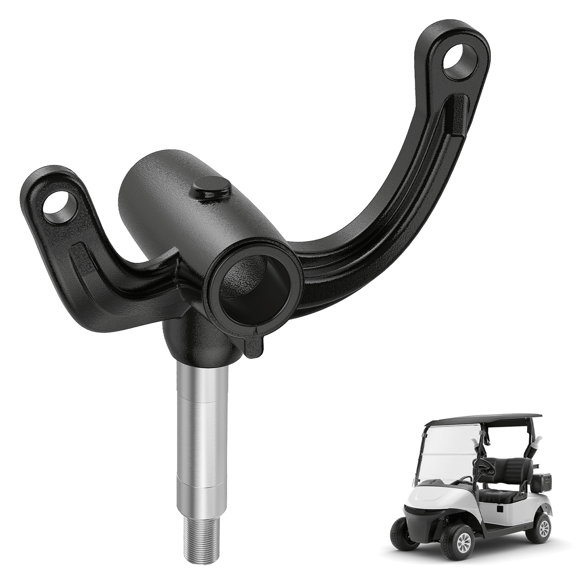 EZGO RXV Golf Cart Passenger Spindle Assembly - Front Spindle Right |Drive - up - Drive - up