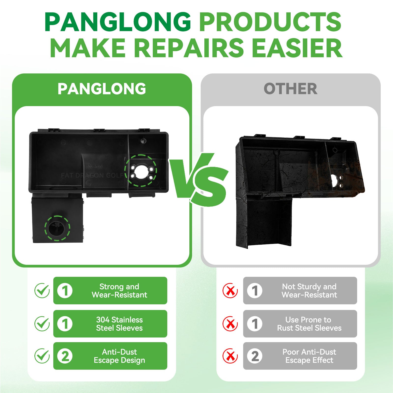 Complete Air Filter Housing for 1994-2005 EZGO Gas Golf Cart | Drive up