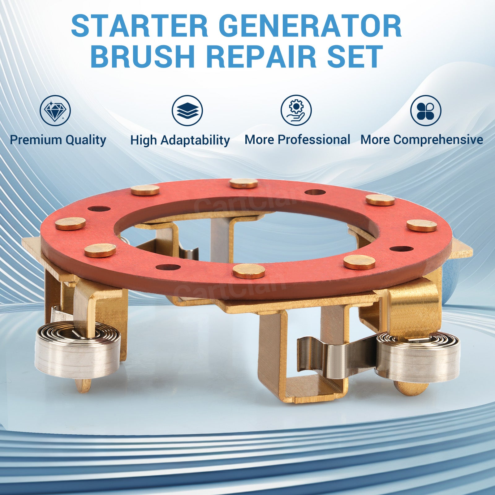 Starter Generator Brush Repair Set Fits 2010-Up Club Car Precedent | Drive-up