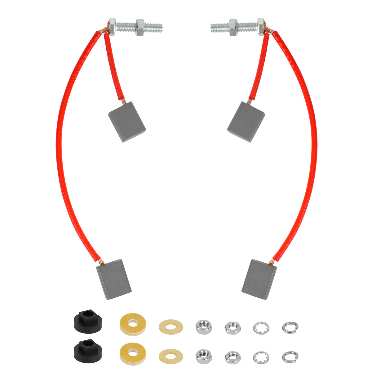 Starter Generator Motor Brush Set Kit for 2010-UP Club Car Precedent Gasoline&2018-up Tempo Golf Cart |Drive-up