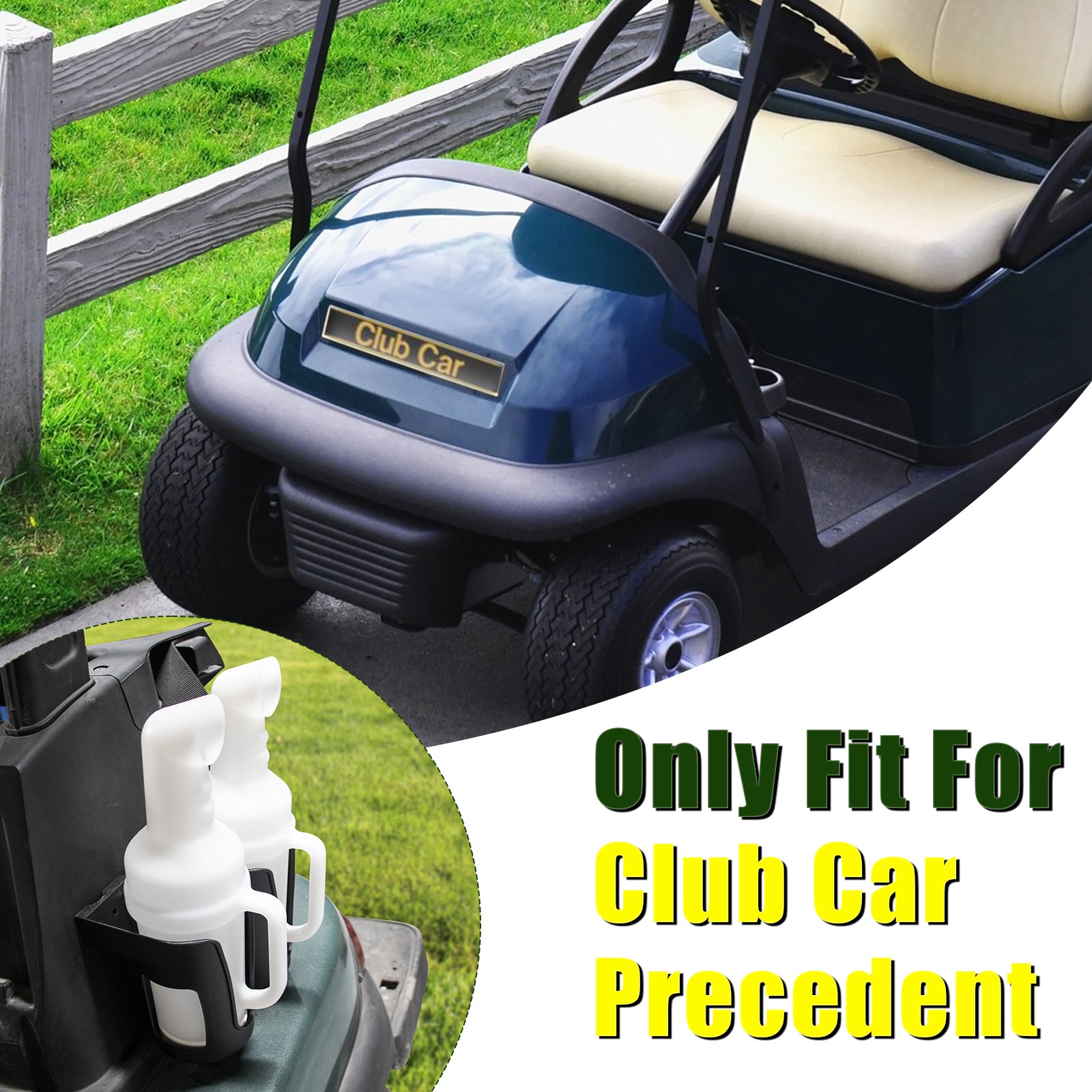 Sand Bottle Kit for Club Car Precedent Golf Carts - 2 Pack | Drive-up