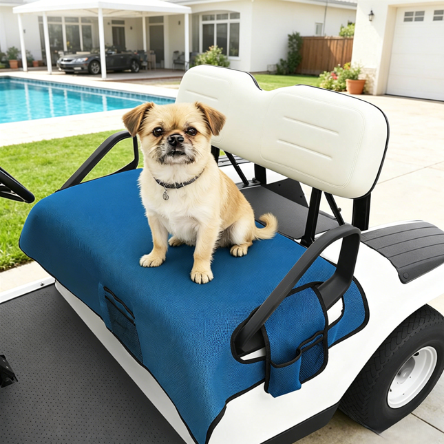 refresh your seat with this golf cart seat cover blanket