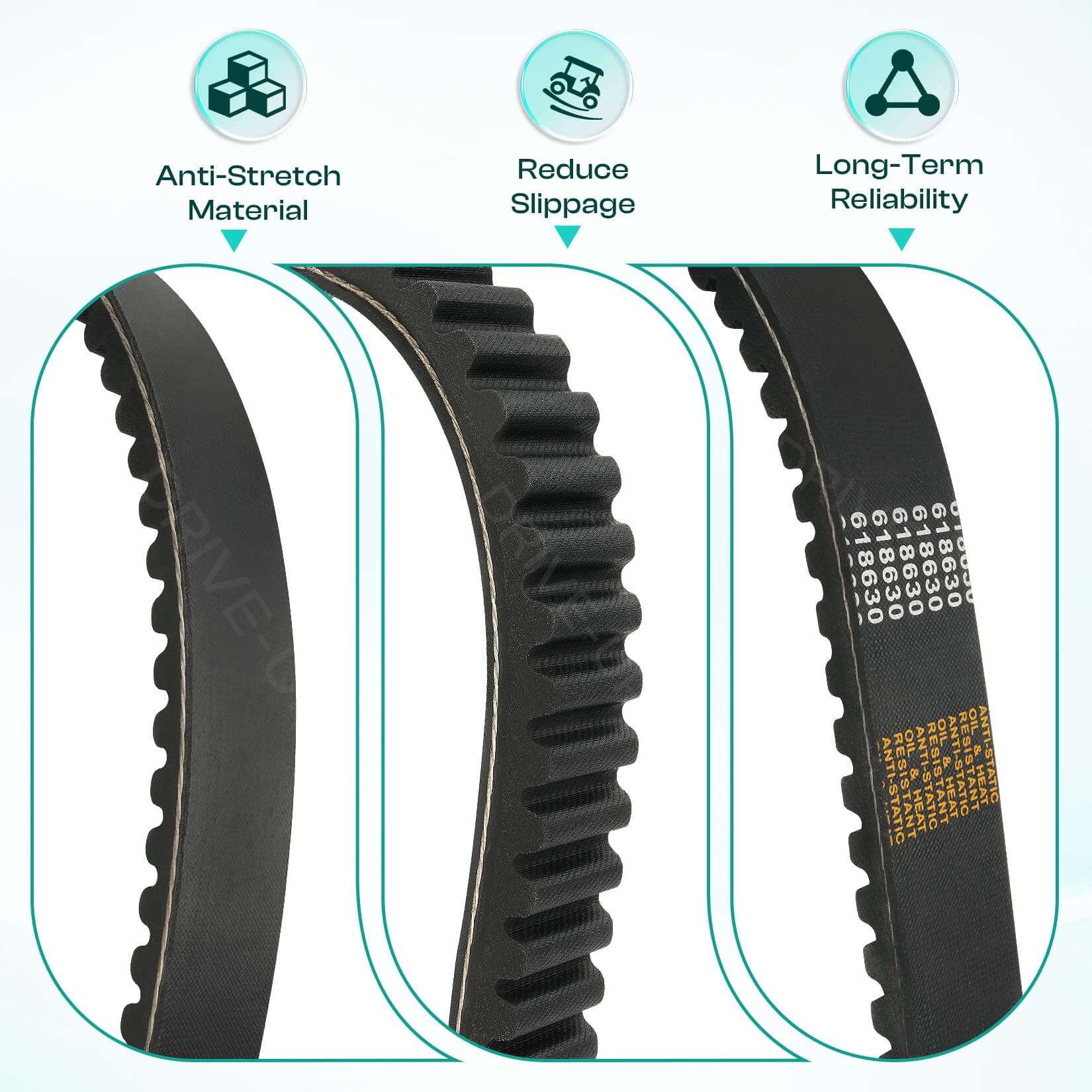 Drive Belt for EZGO Golf Cart RXV Gas Models 2011-Up | Drive-up