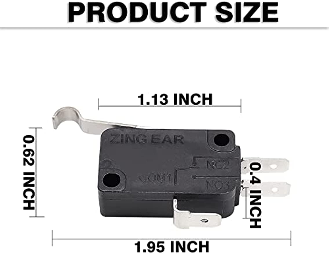 Drive-up 4 Pack Micro Switch 2&3 Prong Fit Club Car DS & Precedent Car Golf OEM 1014807 1014808