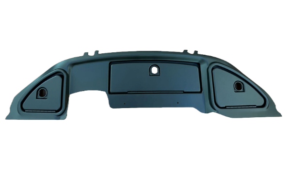 Carbon Fiber Dashboard Cover for Club Car Precedent Golf Cart Dash Panel with Lockable Glove Boxes