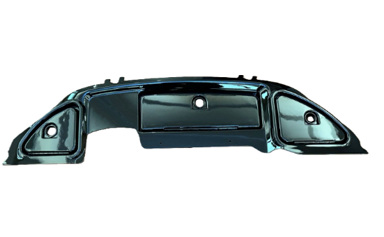 Carbon Fiber Dashboard Cover for Club Car Precedent Golf Cart Dash Panel with Lockable Glove Boxes