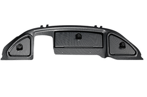 Carbon Fiber Dashboard Cover for Club Car Precedent Golf Cart Dash Panel with Lockable Glove Boxes