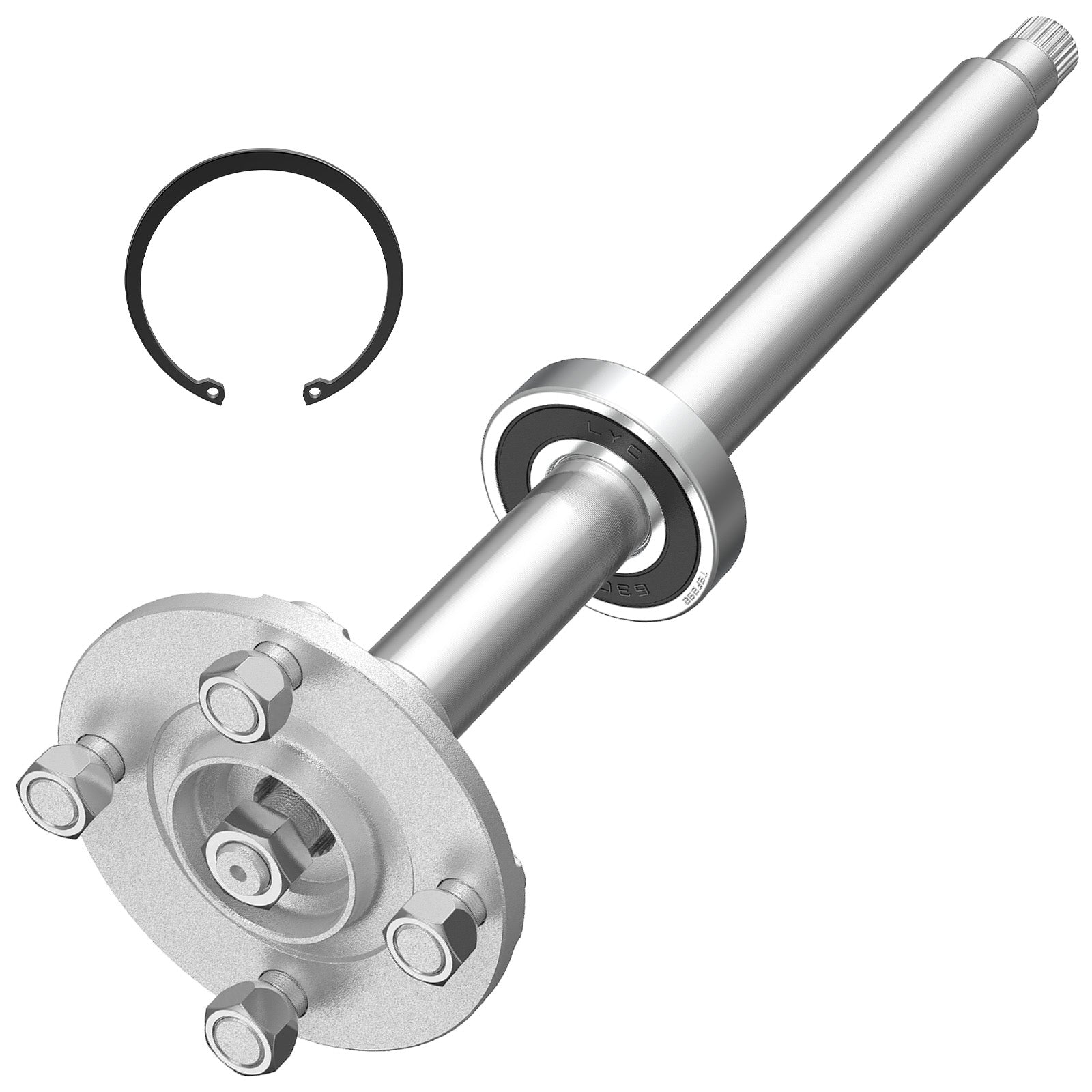 Yamaha Golf Cart Rear Axle Shaft - Driver/Passenger Side Replacement for G29 2007 - 2014 Electric - Drive - up
