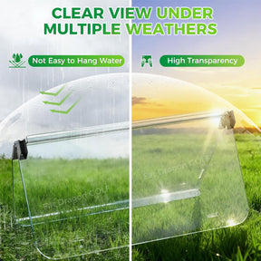 Foldable Golf Cart Windshield with Clip Kit for Club Car DS 2000.5-Up | DRIVE UP