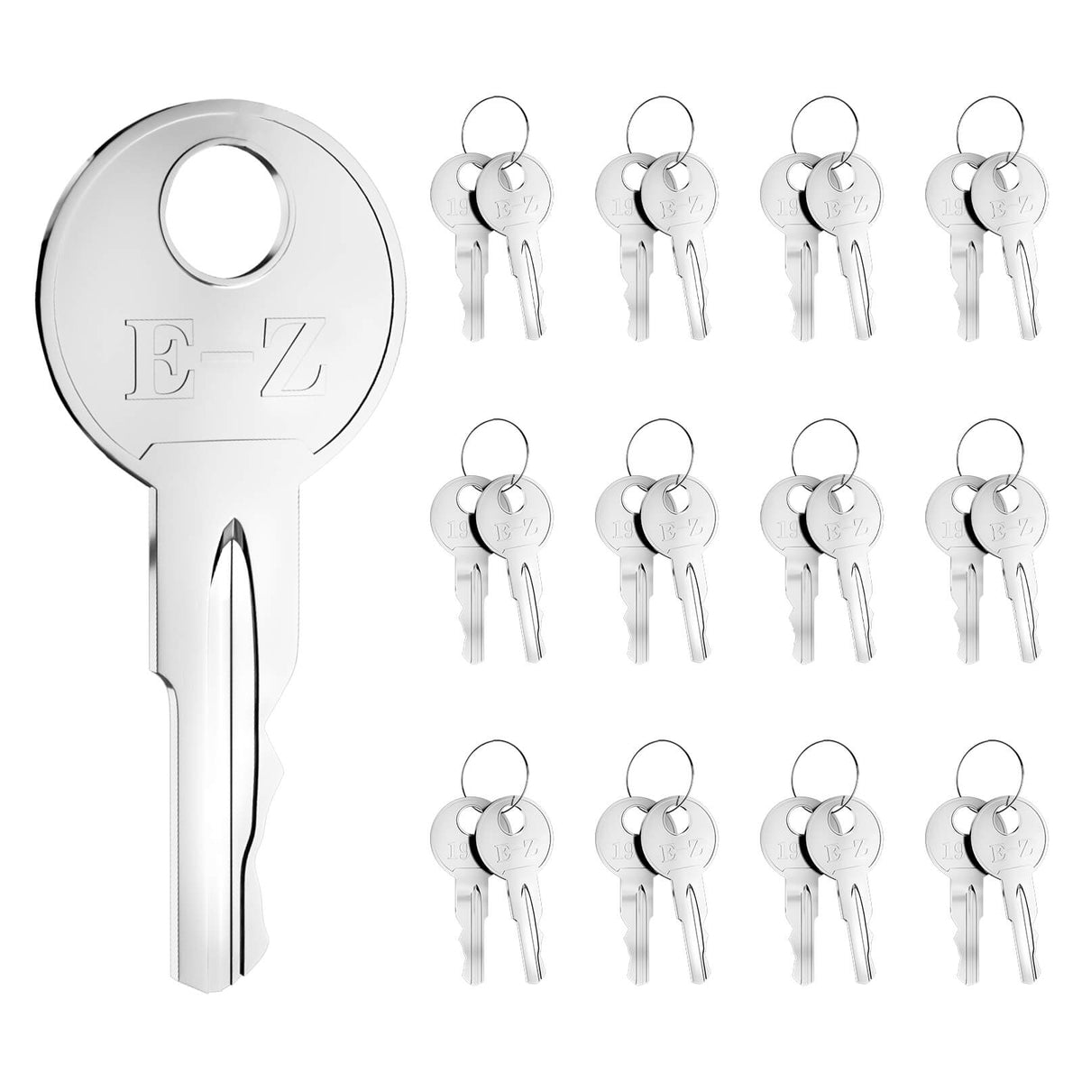 EZGO Golf Cart Key Ignition 25-Pack - Fits 1981+ gas and electric models(OEM 17063-G01) | Drive-up