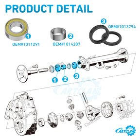 club car axle bearings