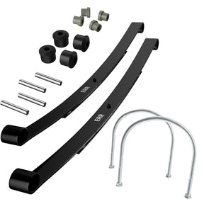 Drive-up Golf Cart Heavy Duty Dual Action Rear Leaf Spring Kit for EZGO RXV 2008-Up, Replaces OEM 604494