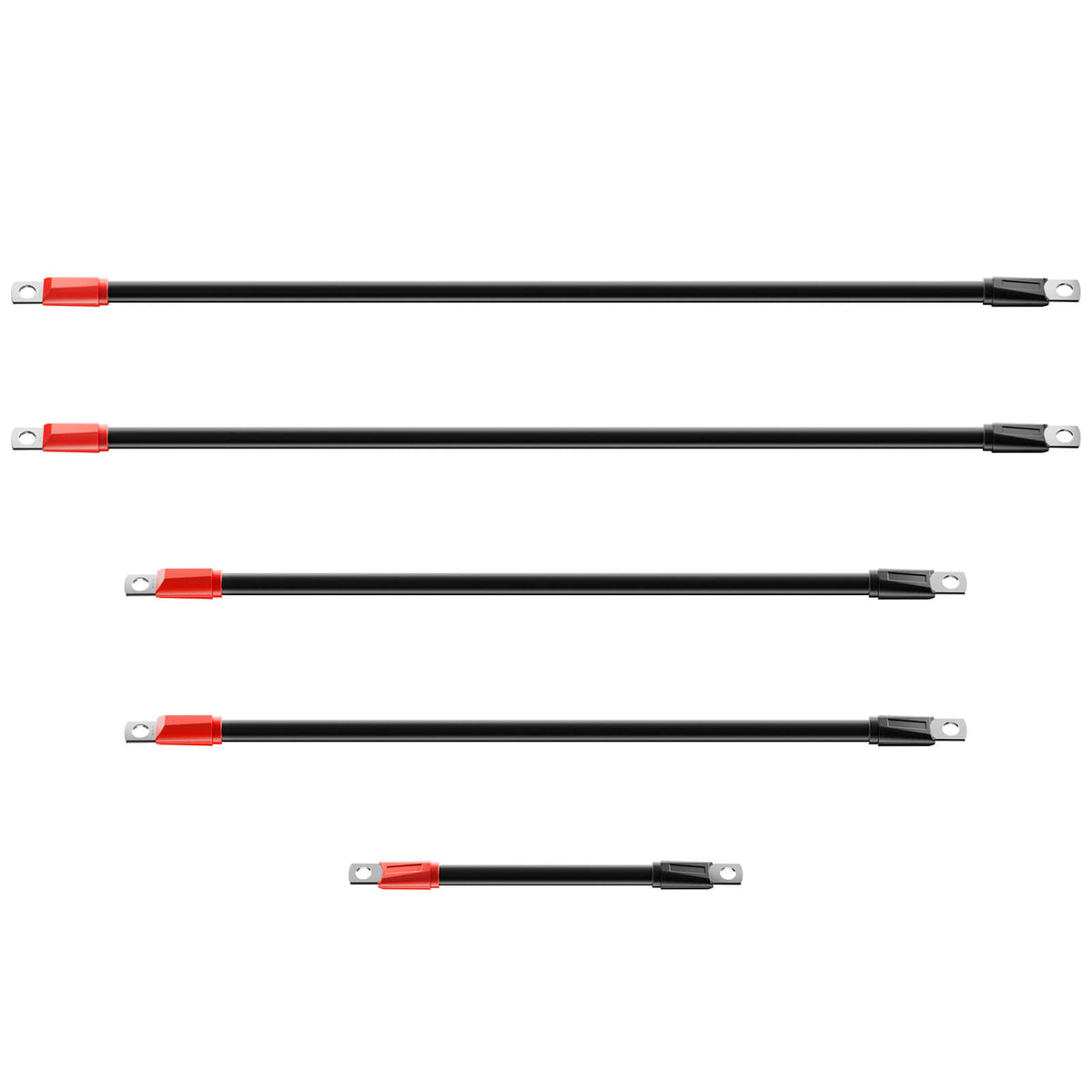 3 Gauge Golf Cart Battery Cables Set for Club Car Precedent 48 Volt