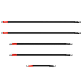3 Gauge Golf Cart Battery Cables Set for Club Car Precedent 48 Volt