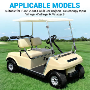 Club Car DS Golf Cart Windshield Clips Kits