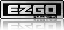 Front Name Plate Emblem for EZGO TXT 1994-2010