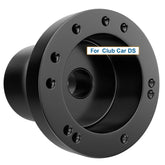 Black Golf Carts Steering Wheel Adapter for Club Car DS Steering Wheel with 5-6 hole | Drive-up
