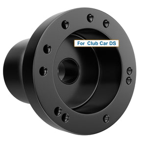 Black Golf Carts Steering Wheel Adapter for Club Car DS Steering Wheel with 5-6 hole | Drive-up