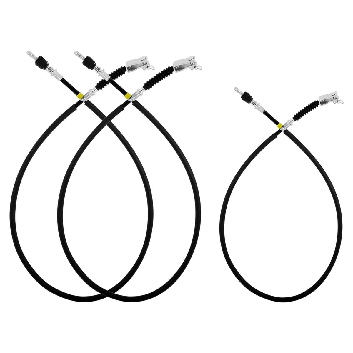 Yamaha Golf Cart Brake Cable 3-Piece Set for Electric Models | Drive-up