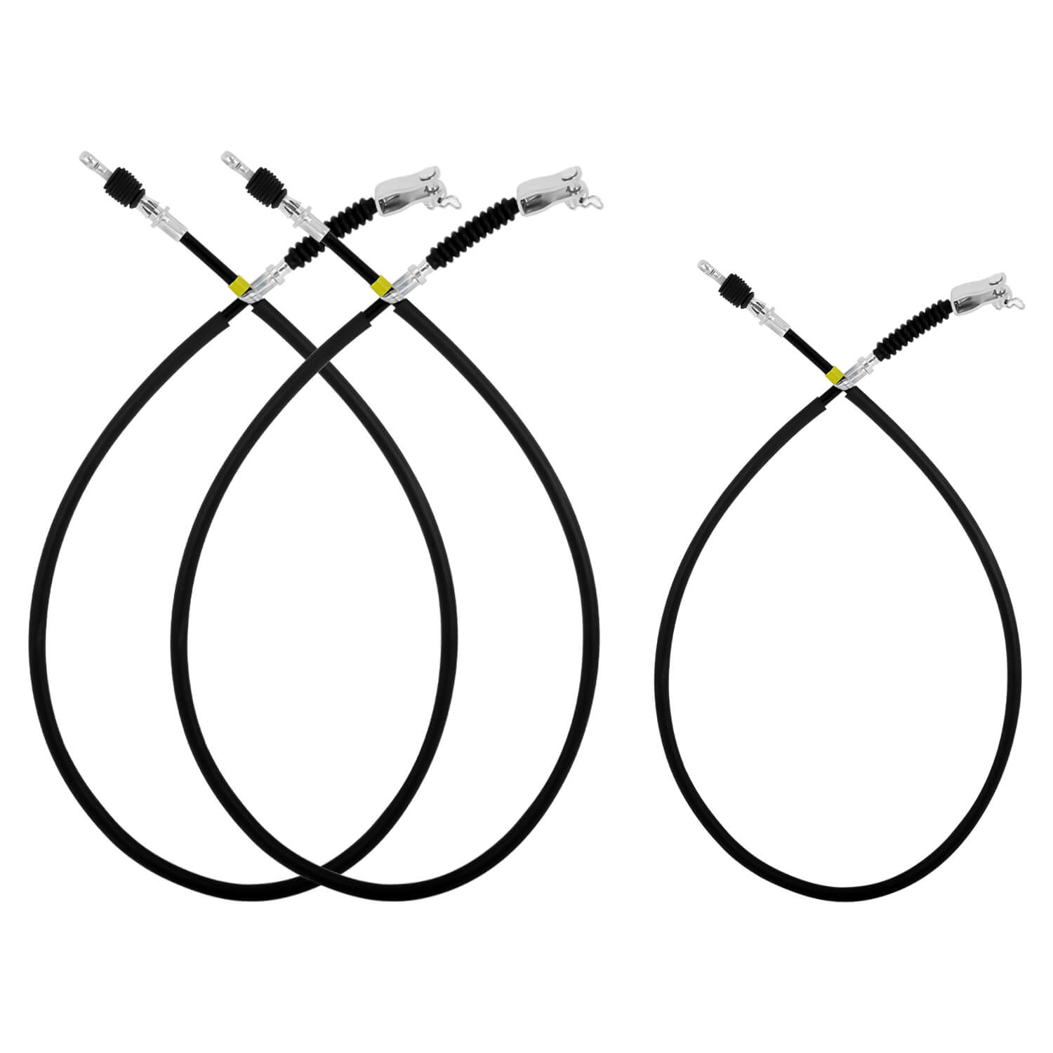Yamaha Golf Cart Brake Cable 3-Piece Set for Electric Models | Drive-up