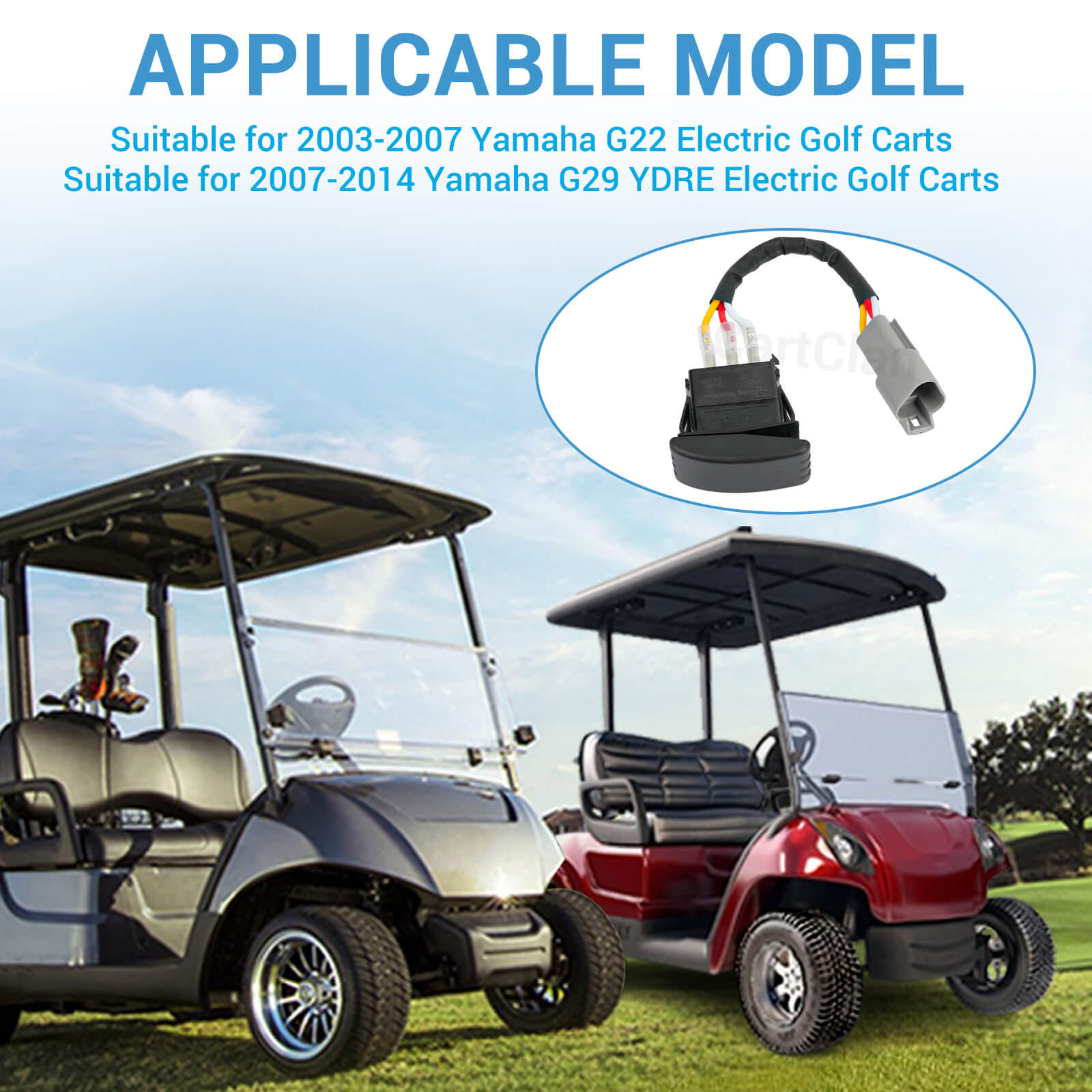 Yamaha Forward and Reverse Switch fit for G22 G29 Electric Golf Carts | Drive-up