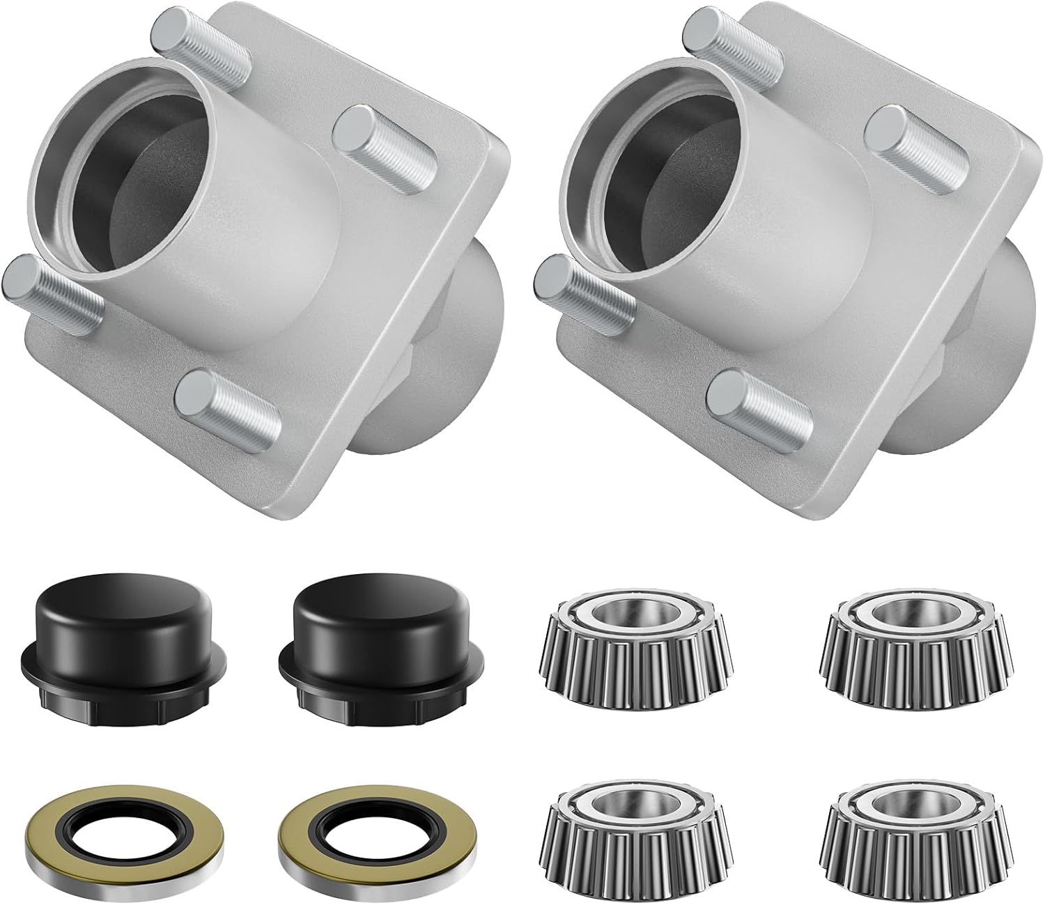 Golf Cart Front Wheel Hub Assy for EZGO 1979-2001.5 - 2-pack | DRIVE UP