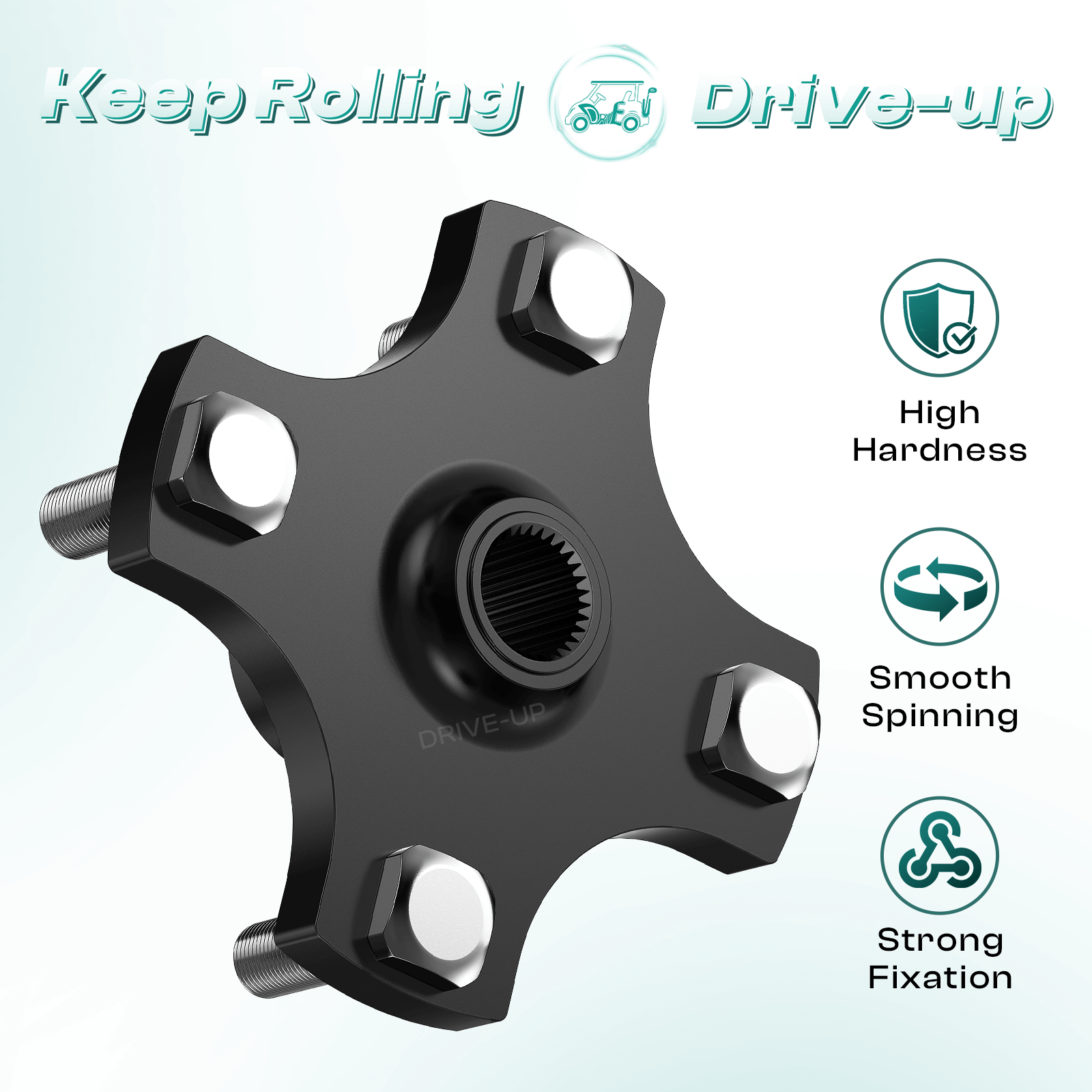 Golf Cart Rear Wheel Hub Flange Plate for EZGO RXV Electric Modles