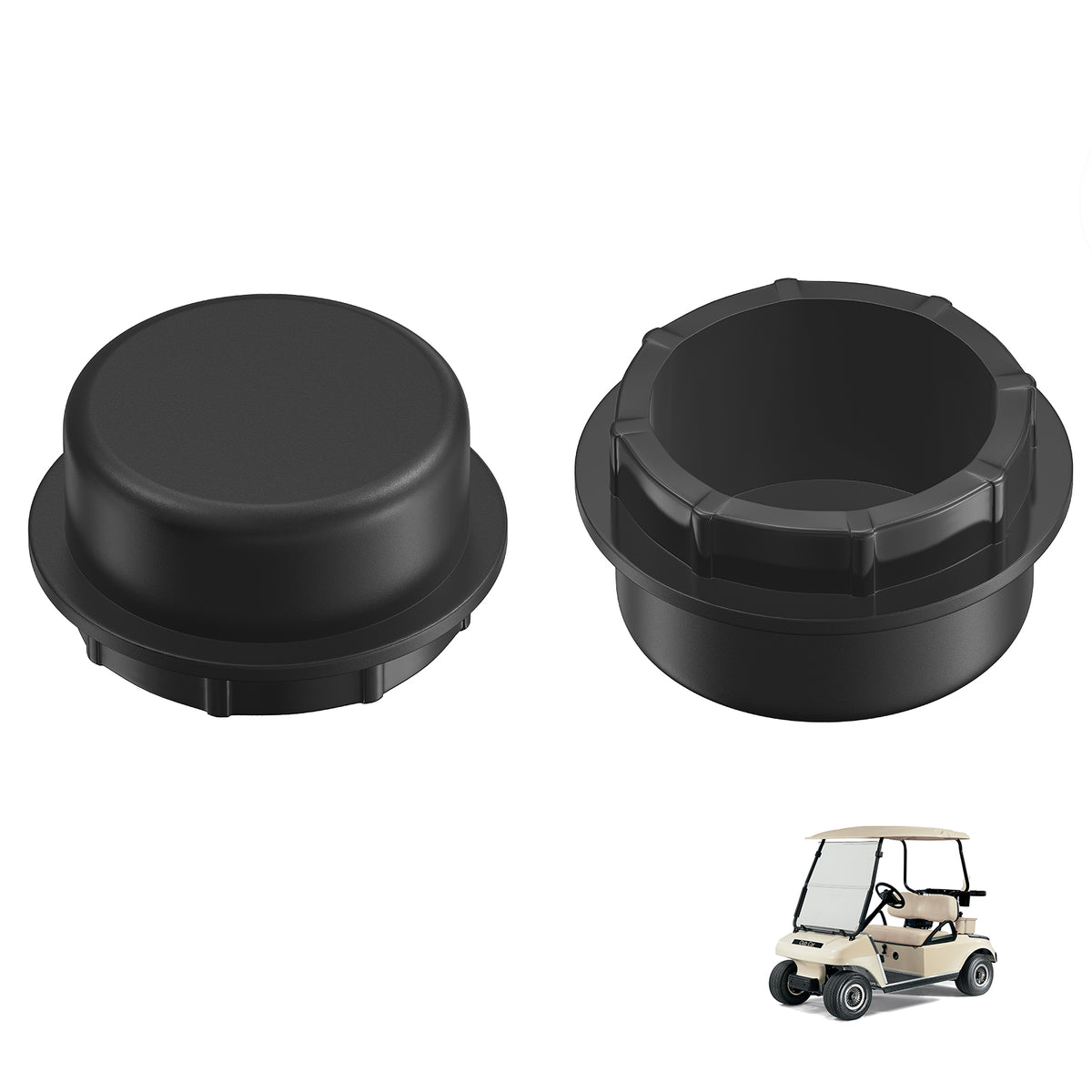 Club Car Front Hub Dust Cap Cover