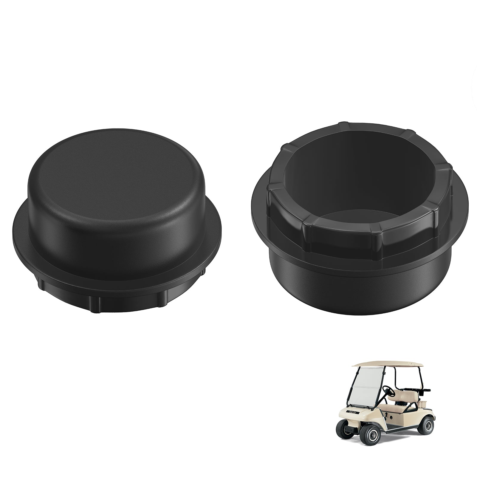 Club Car Front Hub Dust Cap Cover