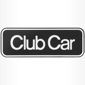 Name Plate Emblem for Club Car Onward Golf Cart Silver