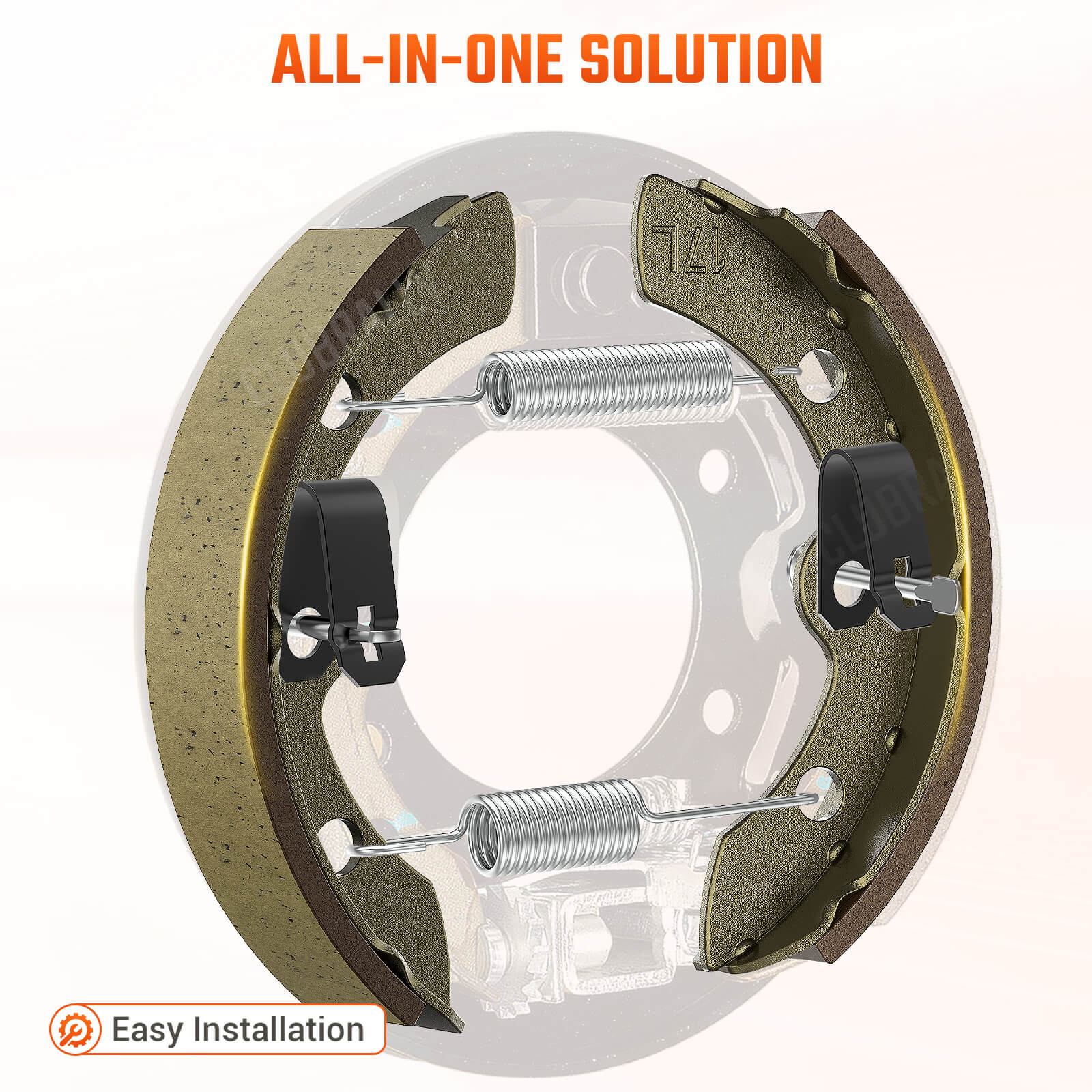 Club Car Brake Shoe & Spring Kit