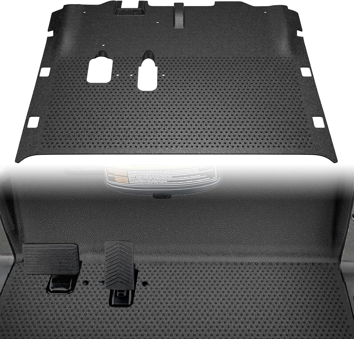 Full Coverage Silica Gel Floor Mat for EZGO RXV 2008-Up | DRIVE UP