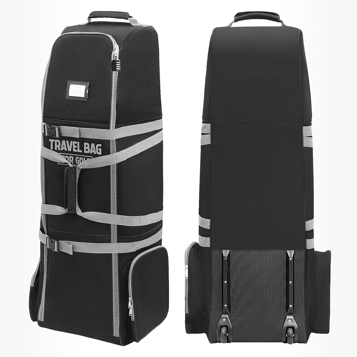 Heavy Duty Golf Travel Bag for Airlines – Padded Club Protection