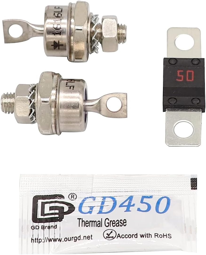 36V Powerwise Charger Diode & Fuse Repair Kit for EZGO Golf Carts
