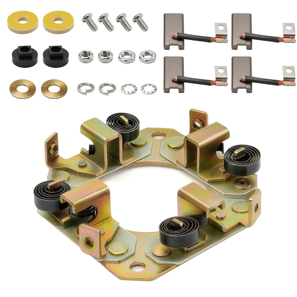 Starter Generator Brush & Holder Plate Kit for Gas Golf Carts | DRIVE UP