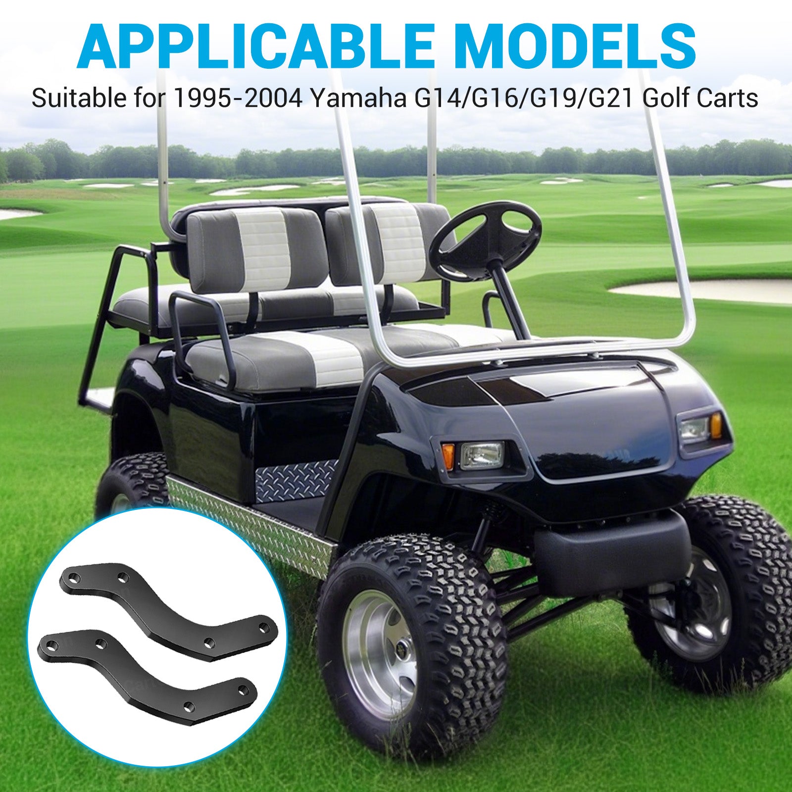 yamaha golf cart knuckle arm