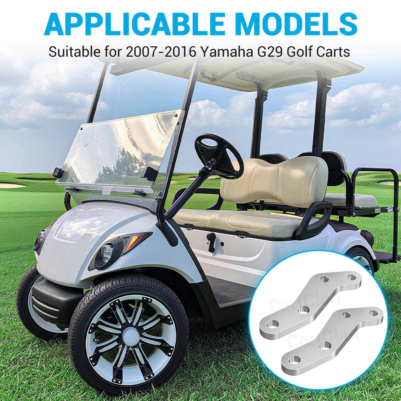 Yamaha G29 Knuckle Arm Pair for Driver & Passenger Sides 2007-2016 | Drive-up