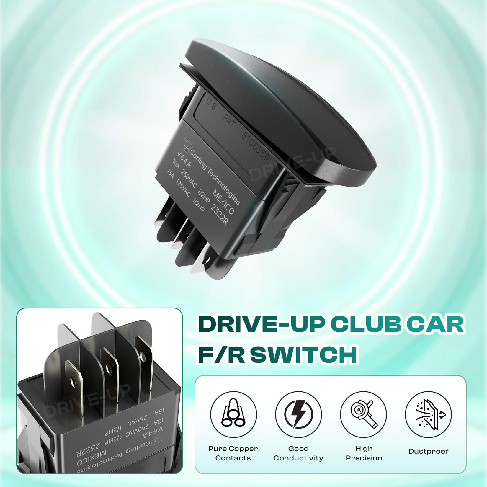 Club Car F&R switch