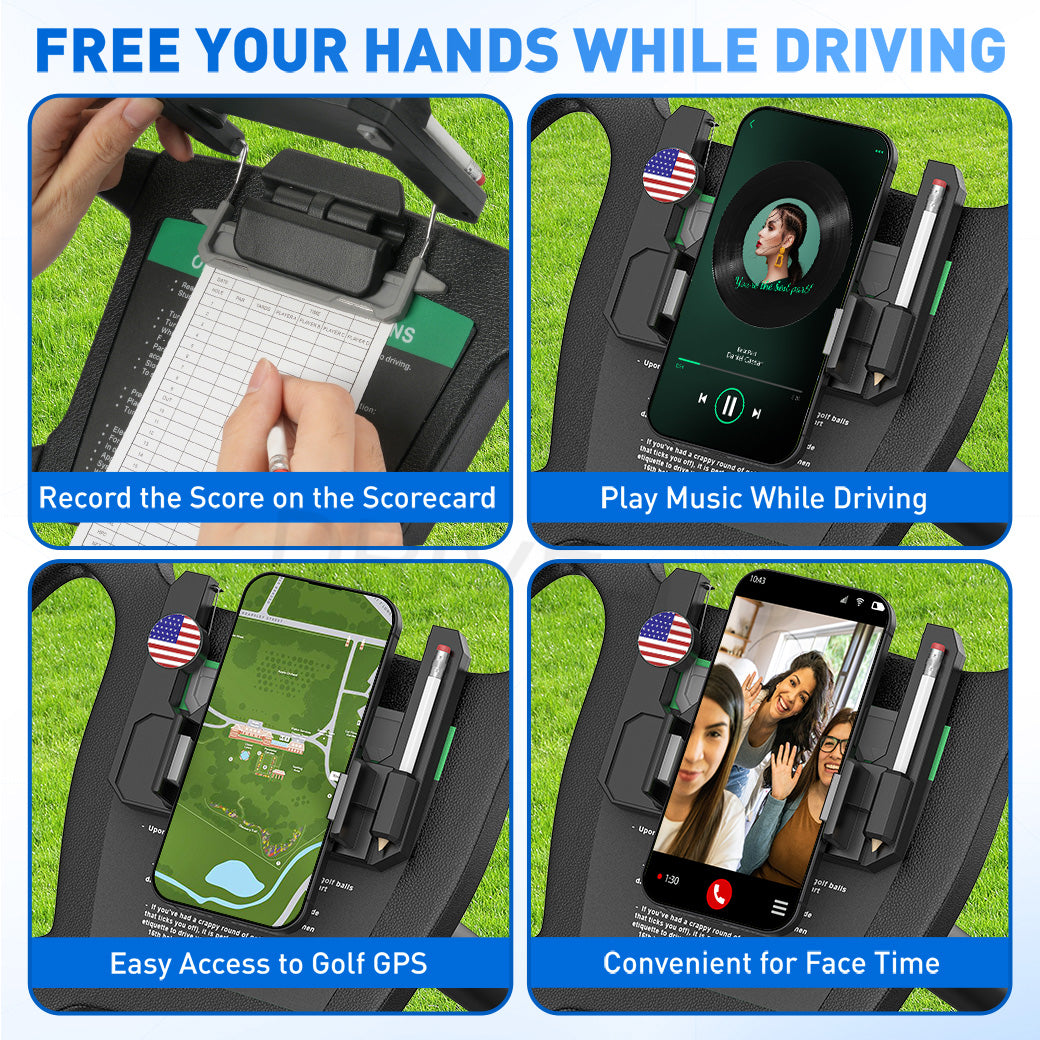 golf cart phone holder