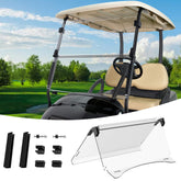 Club Car Windshield Clear Foldable for Precedent Tempo Onward 2004-Up Gas and Electric models | Drive-up