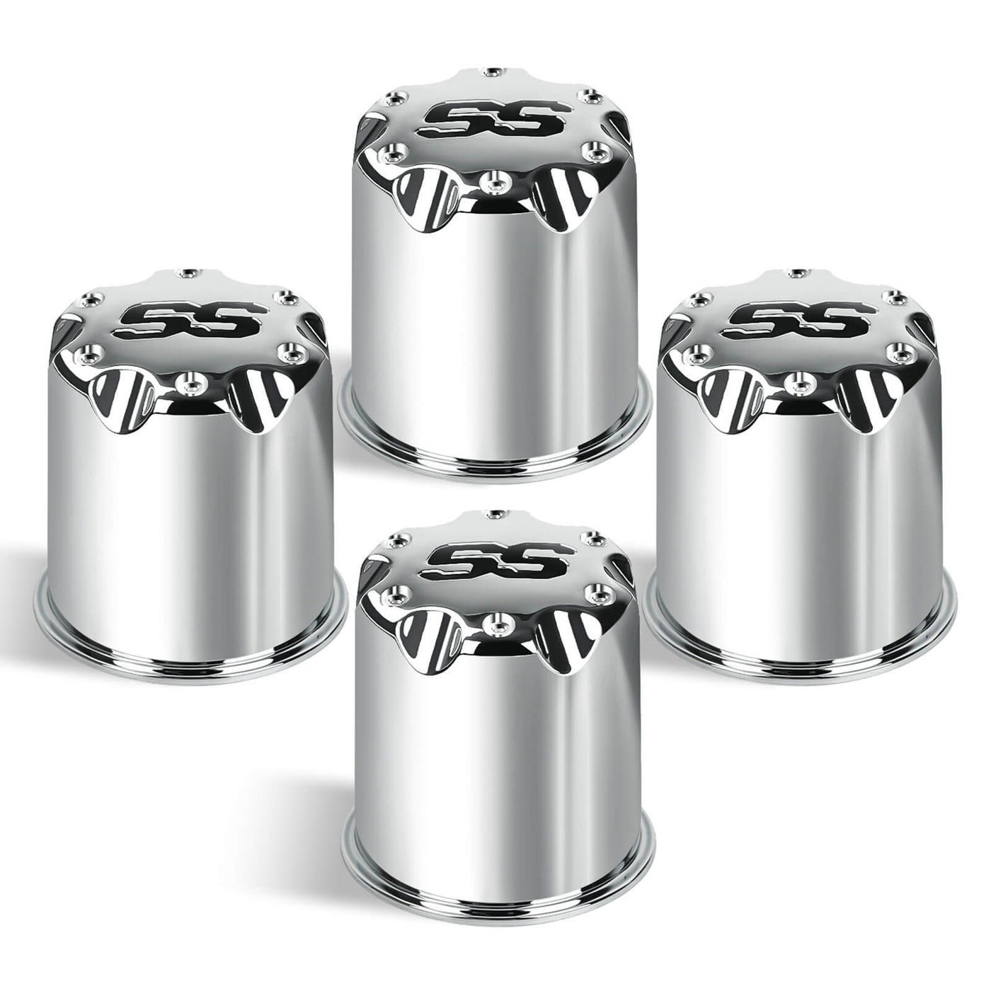 SS Golf Cart Wheel Hub Caps 2.65 inch
